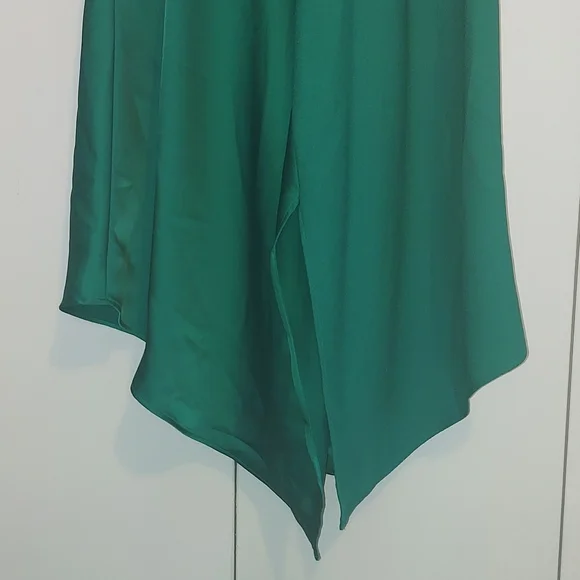 Cushnie for Target Emerald Green Faux Wrap Long Sleeved Dress Size 6 NWT - Picture 8 of 16